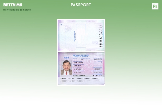 модерен стил Индонезија помине сегашен шаблон